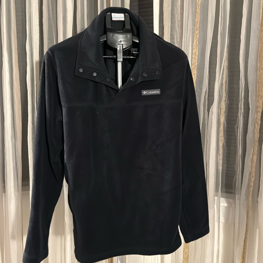 Vintage Colombia Fleece Quarter button up